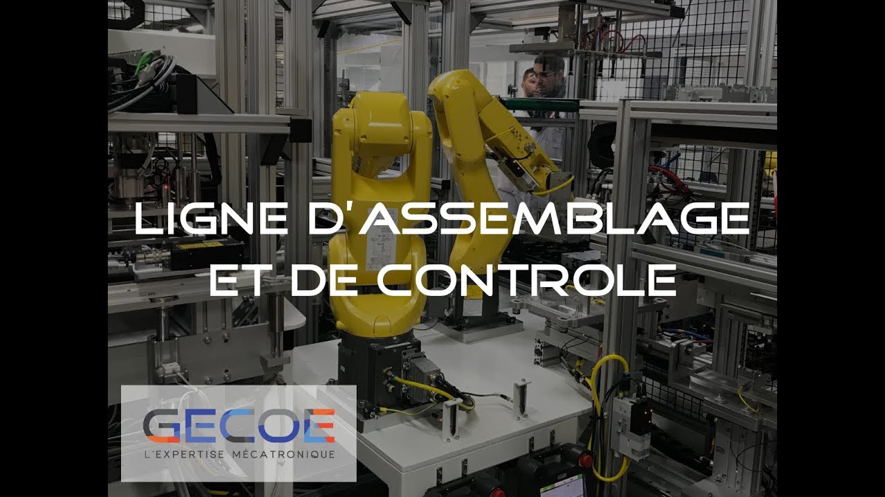 Ligne d'assemblage et de contr&ocirc;le - GECoE