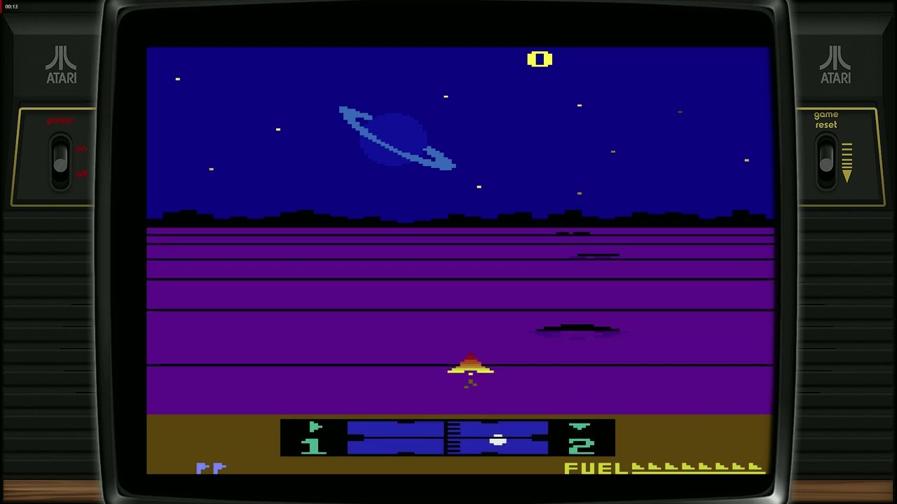 The Last Starfighter (Unreleased Prototype) Atari 2600 Gameplay | Lost Sci-Fi Game