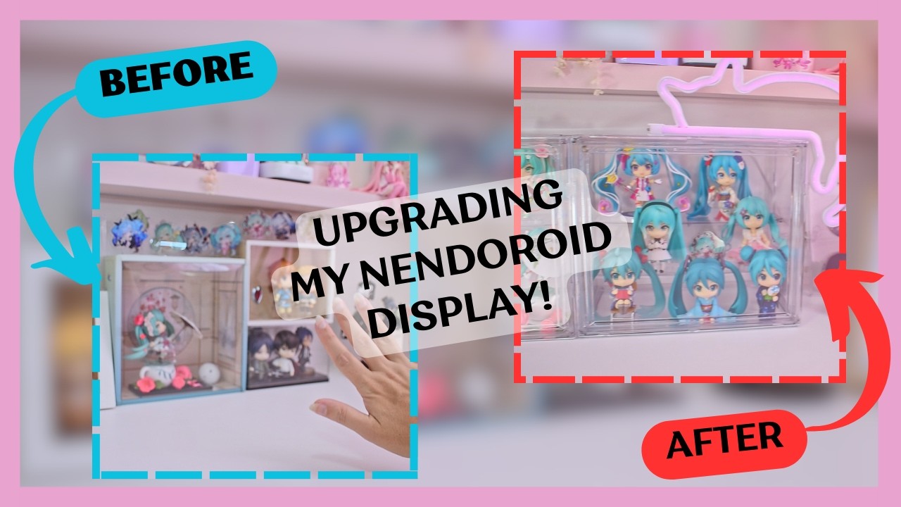 Organizing my Nendoroid collection with Daiso!