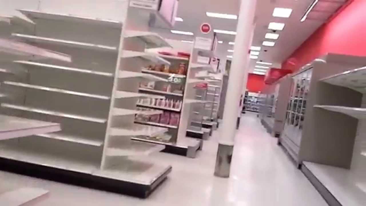 Exploring a Bankrupt Target Store in Canada