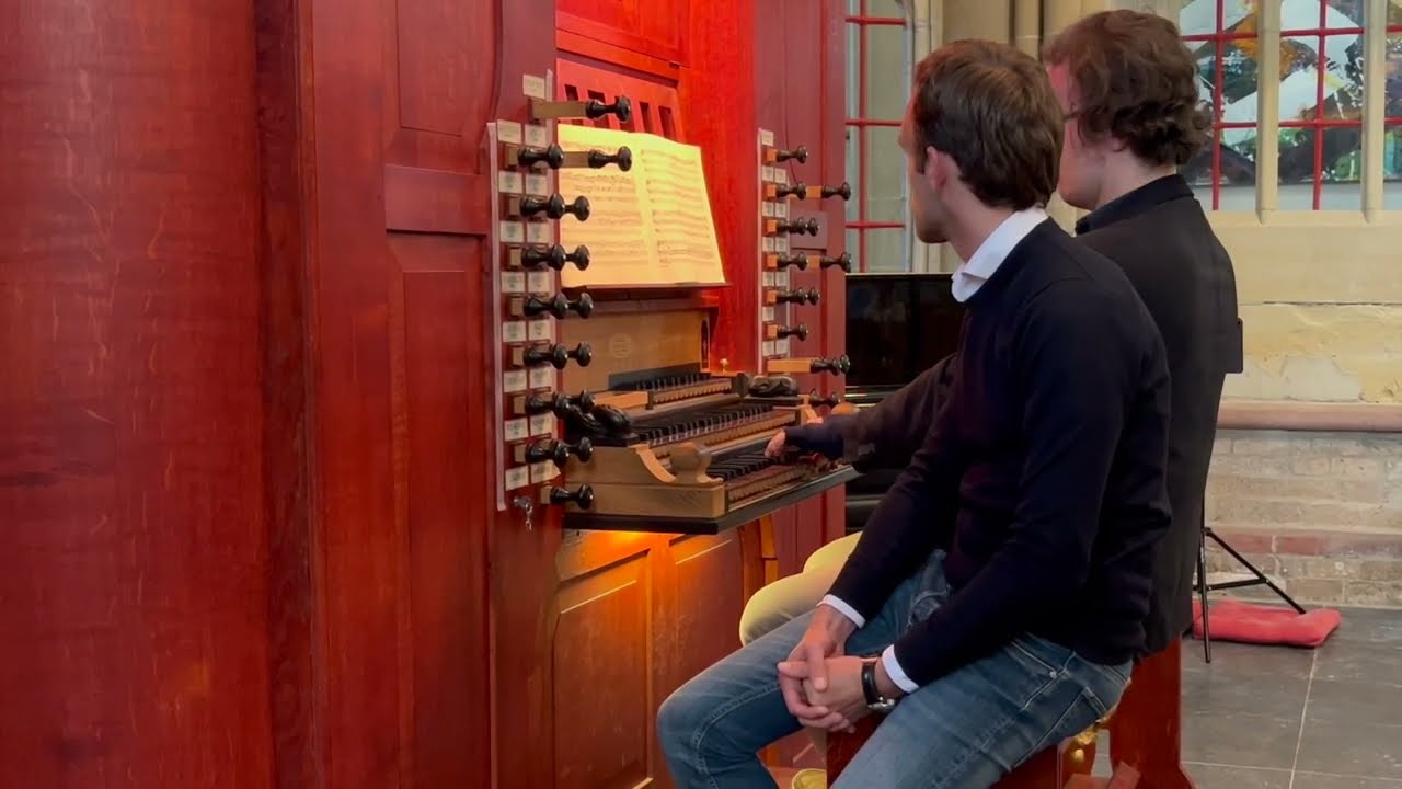 Fuga in Es BWV 552b - J.S. Bach - Gerben Budding - Bovenkerk Kampen
