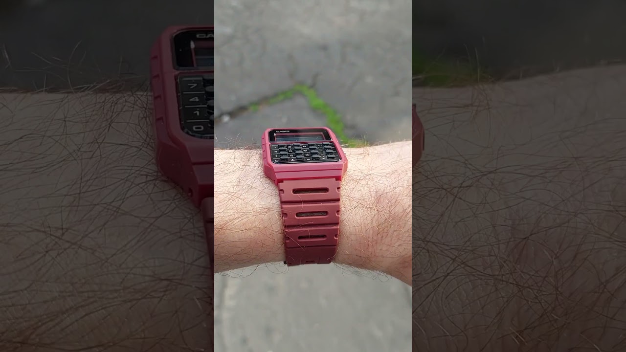 Casio CA-53W calculator watch