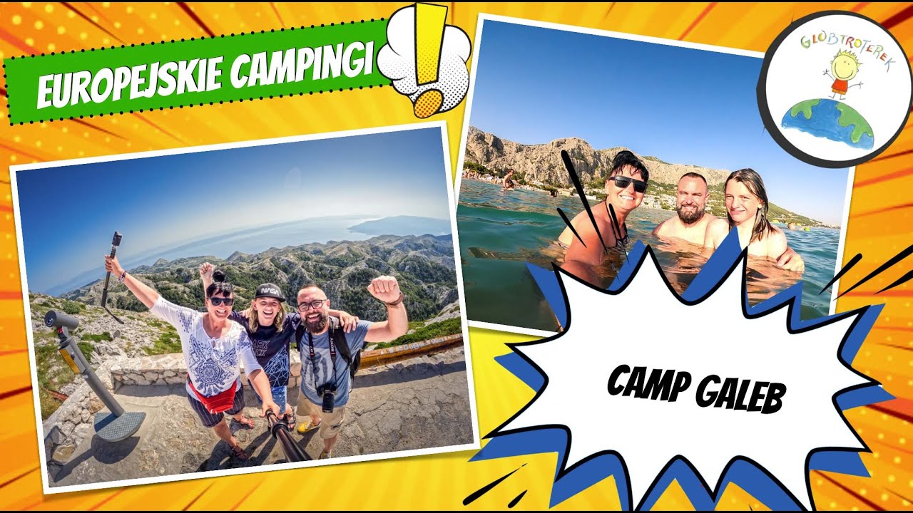 Camping Galeb w Omis - plaża, atrakcje, parcele i sanitariaty