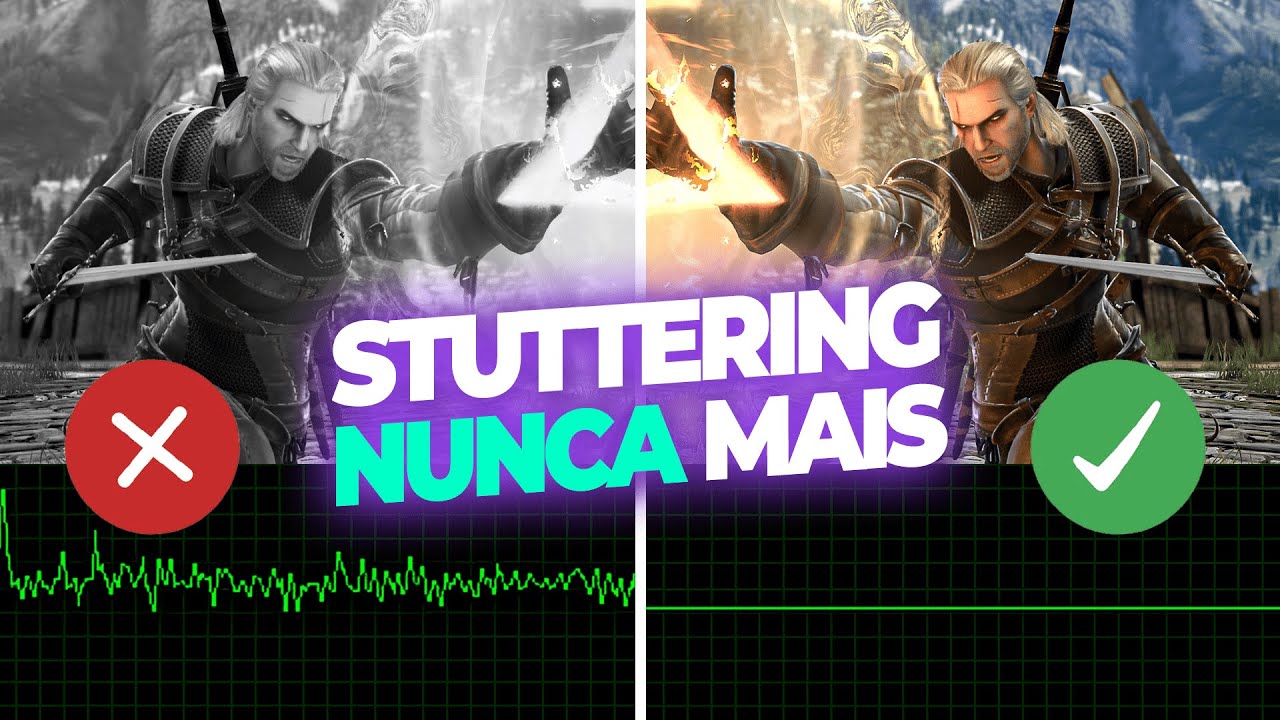 Como eliminar STUTTERINGS nos Jogos de PC com 3 AJUSTES no Windows!