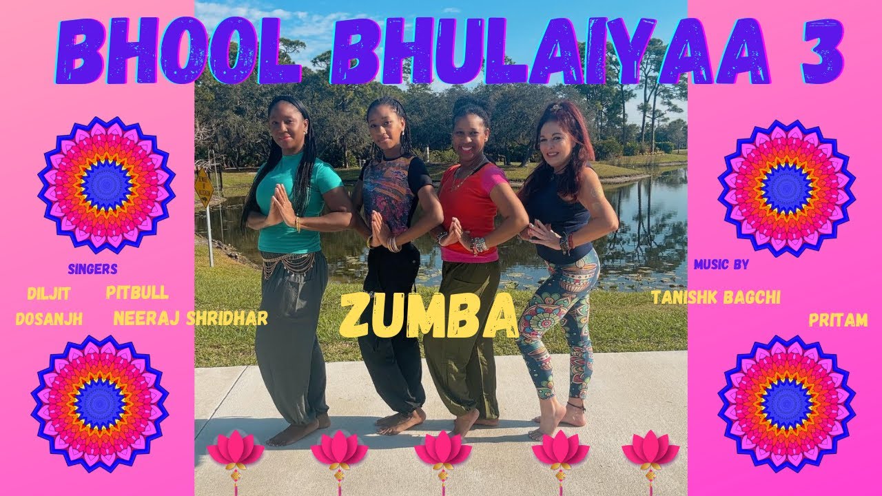 Bhool Bhulaiyaa 3|Kartik A|Neeraj| Diljit|Pitbull|Zumba|Dancevibes