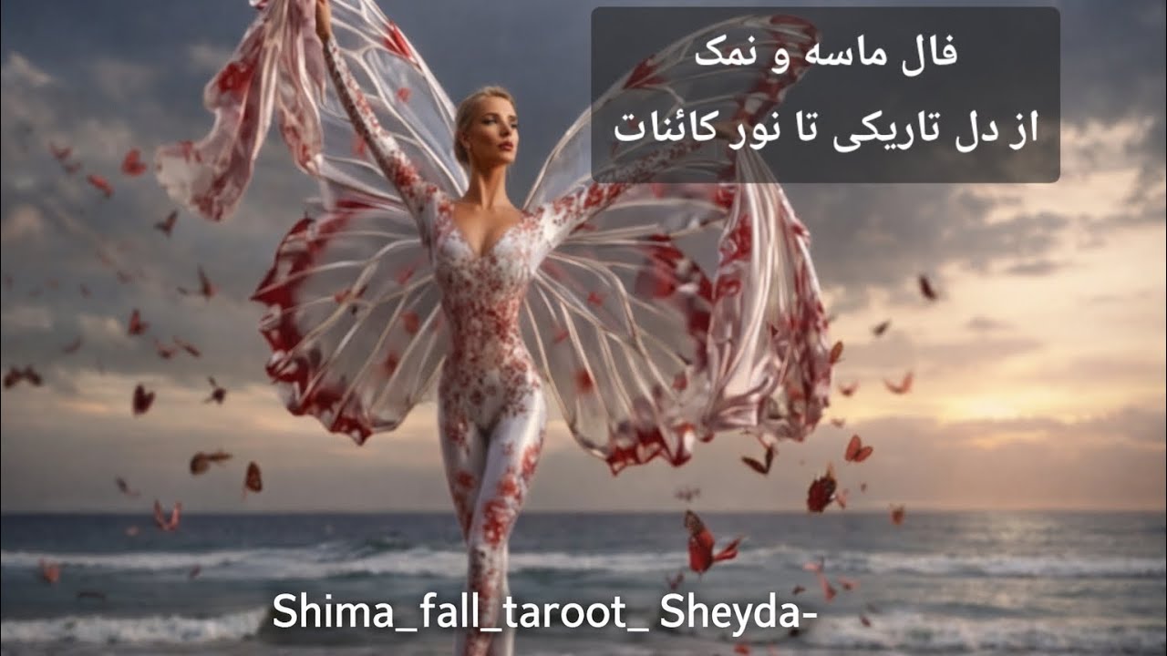 فال ماسه و نمک، پیامی از دل کائنات 🌊✨  اگر این ویدیو به دستت رسیده