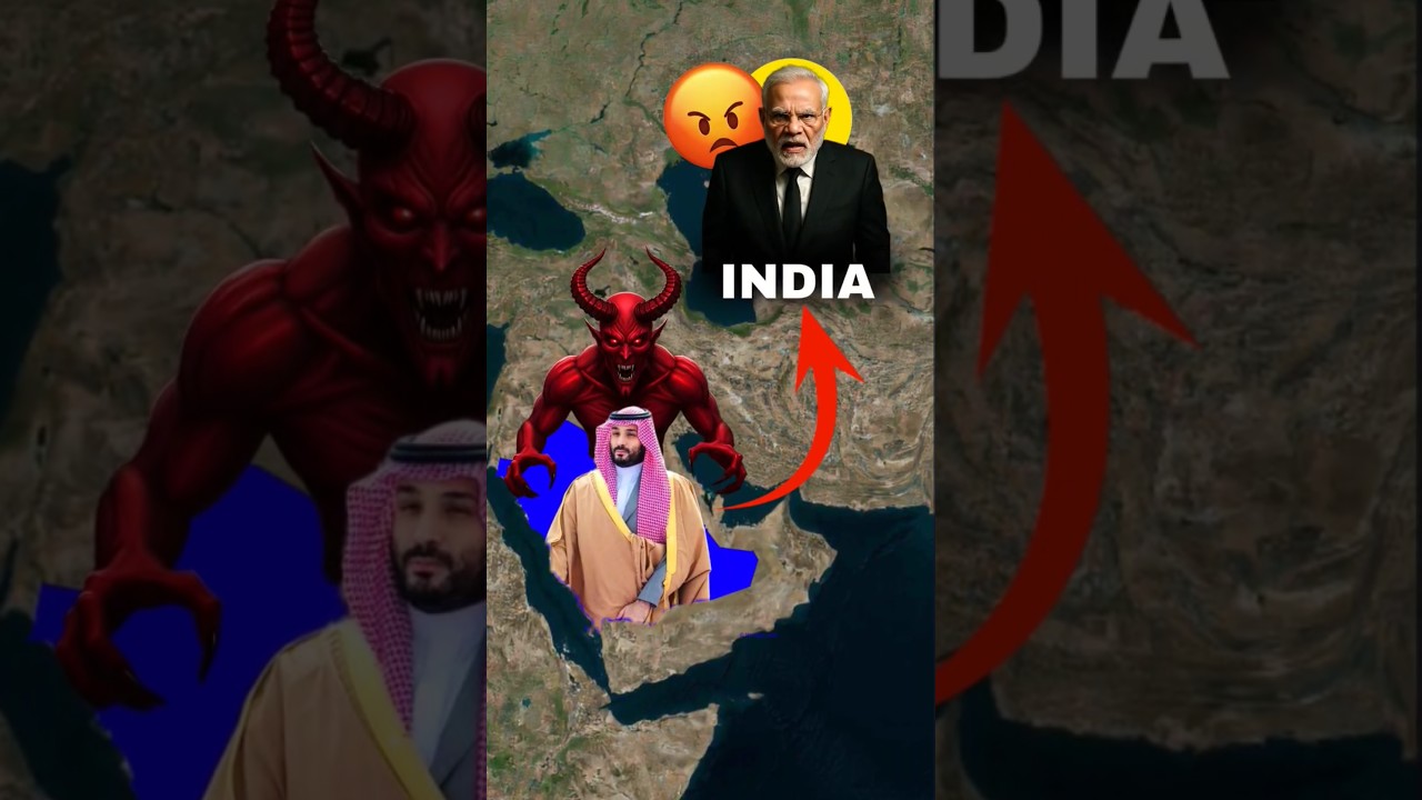 Why Did Saudi Arabia Suddenly Turn Against India?#shorts #india #trending #geopolitics #saudi