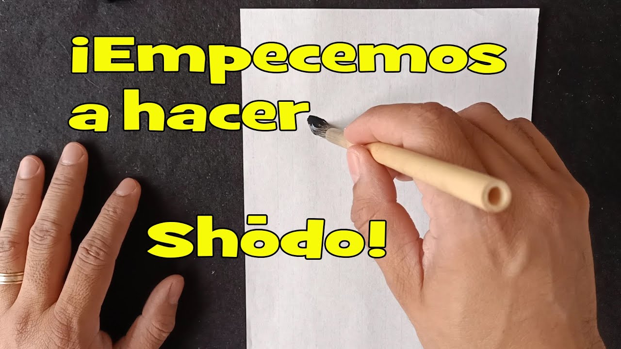 Shodo 1: Postura y mec&aacute;nica de los trazos