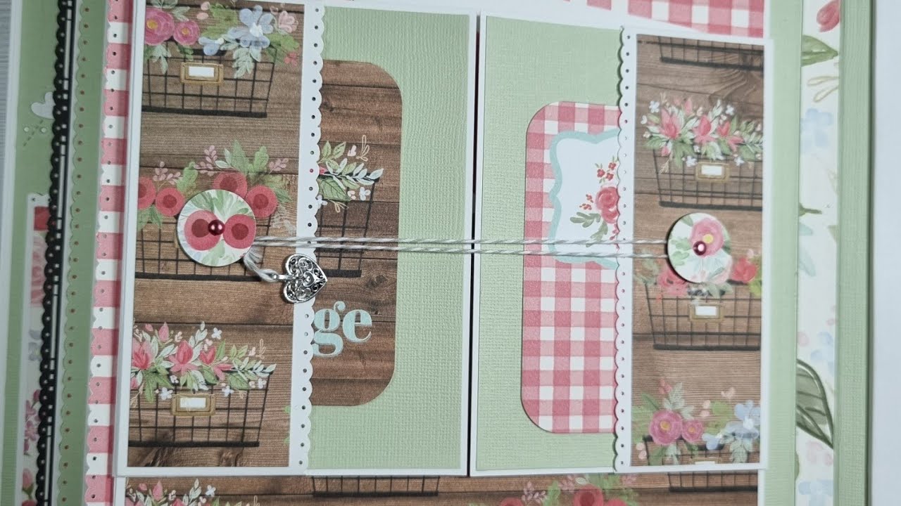Video dimostrativo mini album Prima Comunione #cartadazucchero #scrapbooking #minialbum #albumscrap