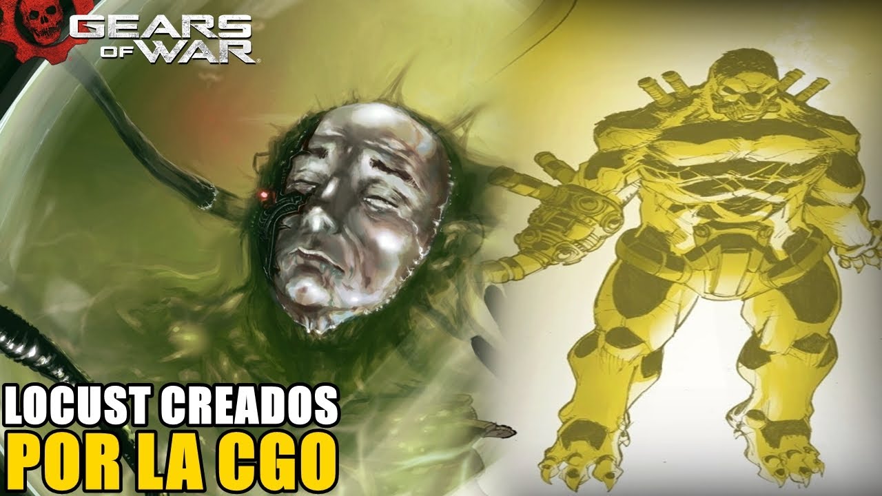 Todos Los Locust Que Creo La CGO En Gears Of War