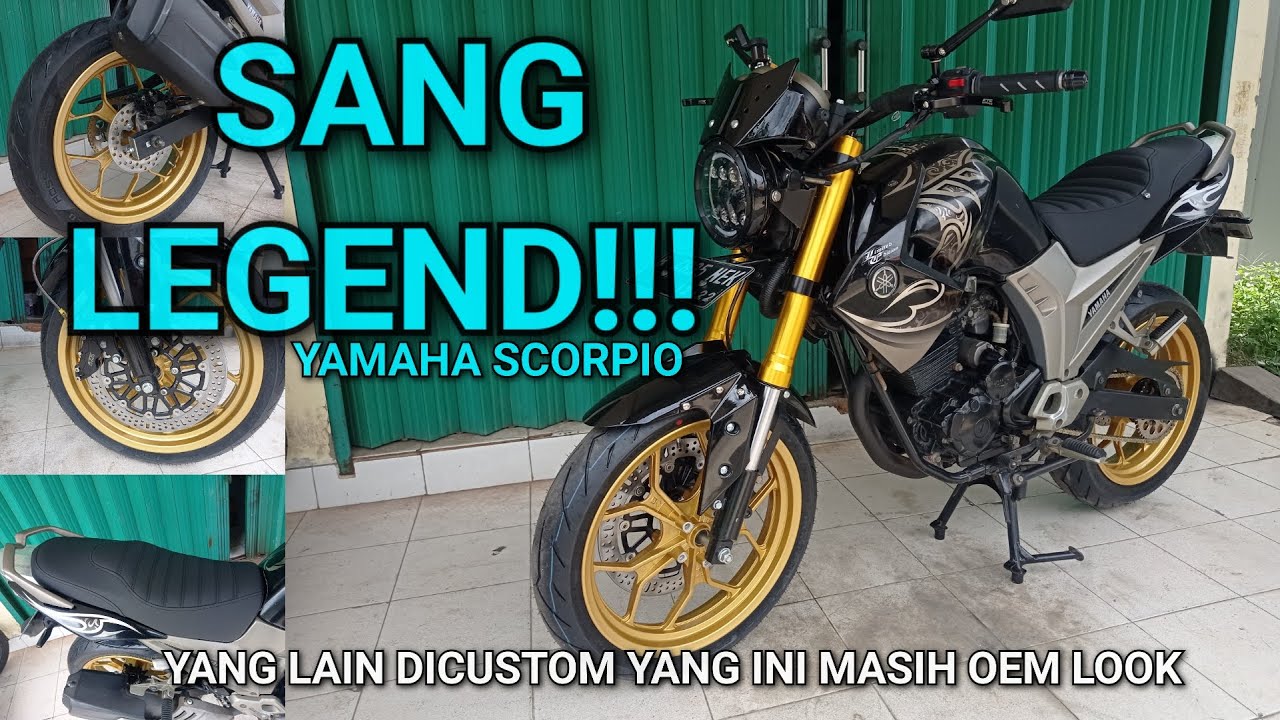 KEDATANGAN SANG LEGEND !!! YAMAHA SCORPIO