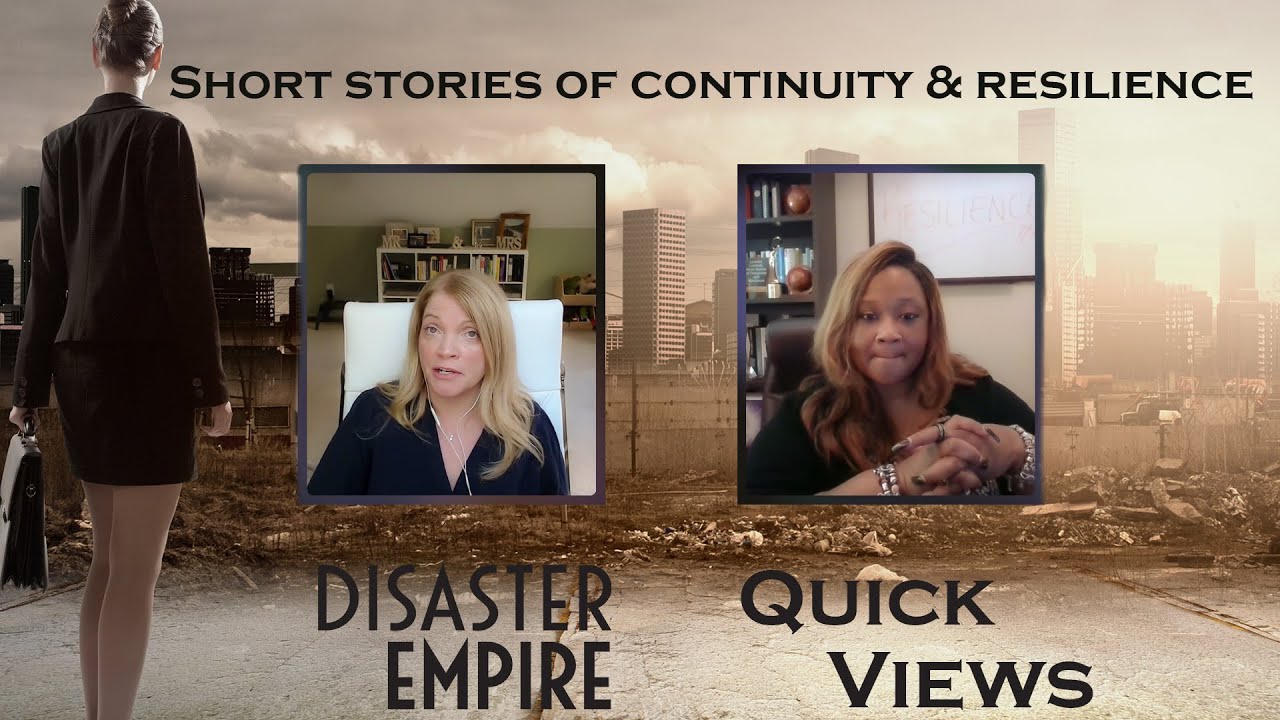 Short Stories of Continuity & Resilience with Expedia's Michele Turner #disasterempire #podcast
