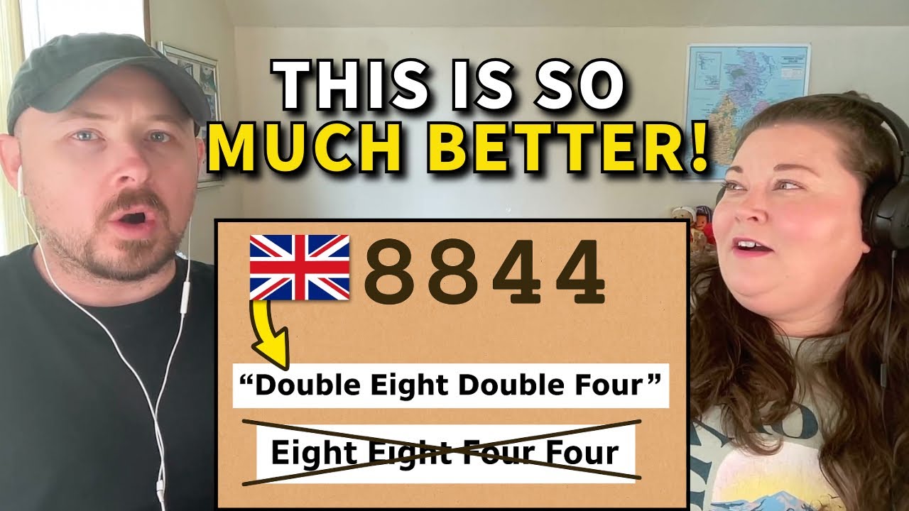 Americans React: The BRILLIANT Way Brits Use Numbers