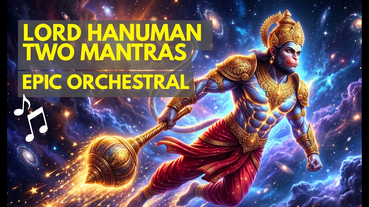 2 X POWERFUL [Epic Orchestral] ॐ Lord Hanuman Mantras Kirtans #hanuman #lordhanuman #mantra