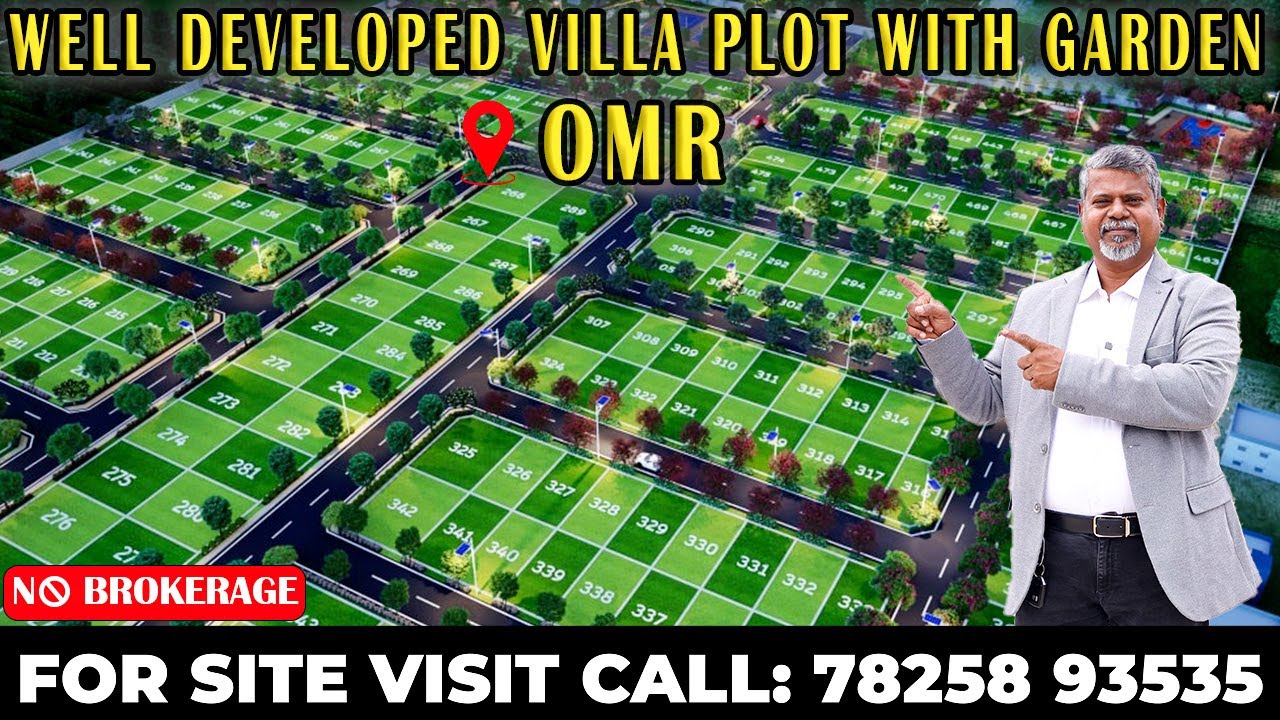 Urban Tree Sapphire Garden  l Plot for sale in Thaiyur OMR l Chennai Homes