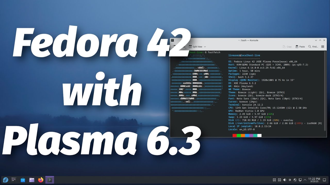 Fedora 42 KDE Plasma | You Need To See These Insanely Stunning Features Right Now