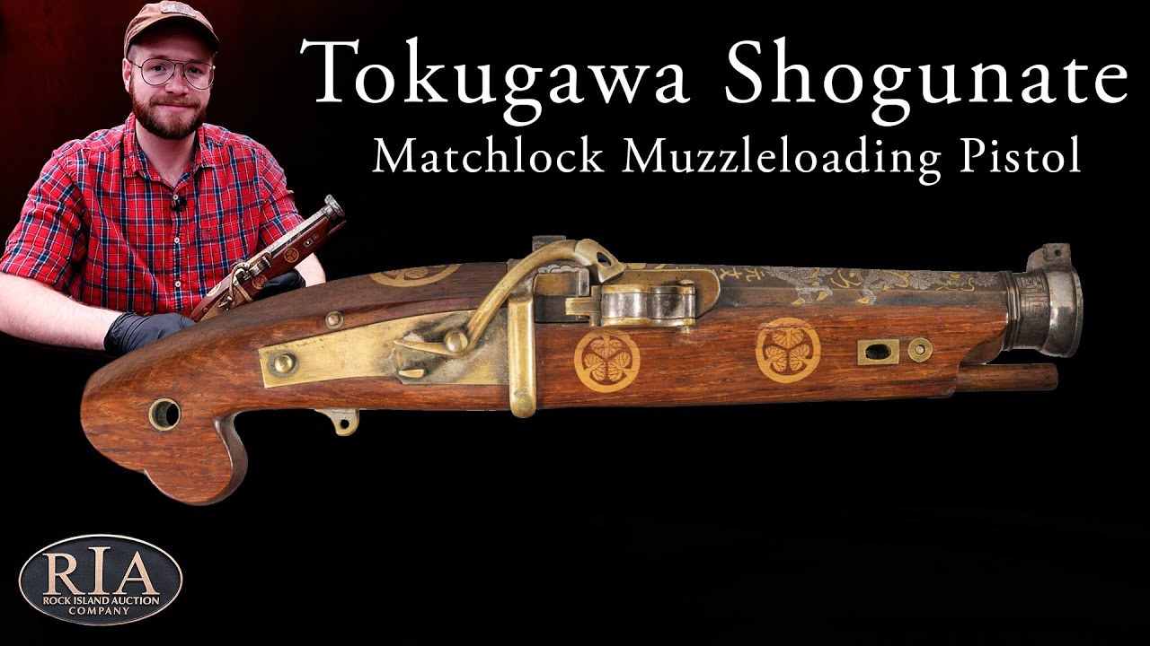 A Japanese Matchlock Pistol from the Tokugawa Shogunate - Asian Muzzleloading History