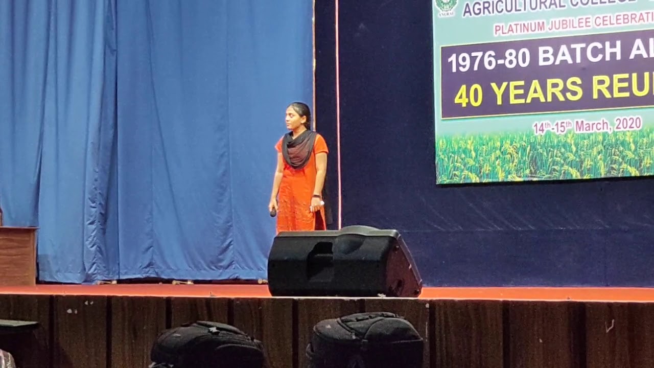 Agricultural College bapatla#Priyathama neevachata kusalama nenu ichata kusaley song ##