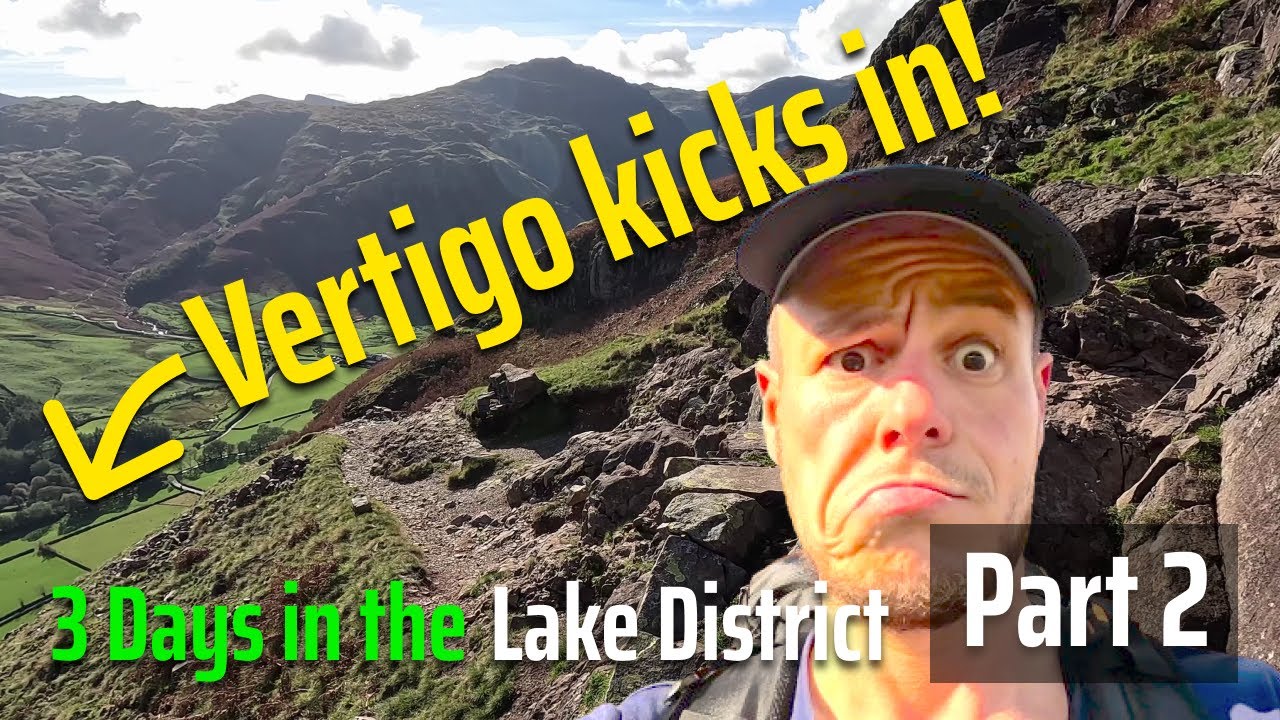 3 Days in the Lake District - Part 2 - Hiking down from High Raise and camping in Durston X-Mid Tent