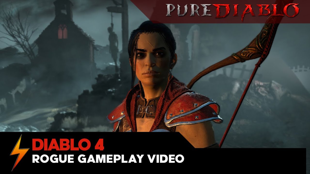Diablo 4 Rogue Gameplay Video - No Commentary