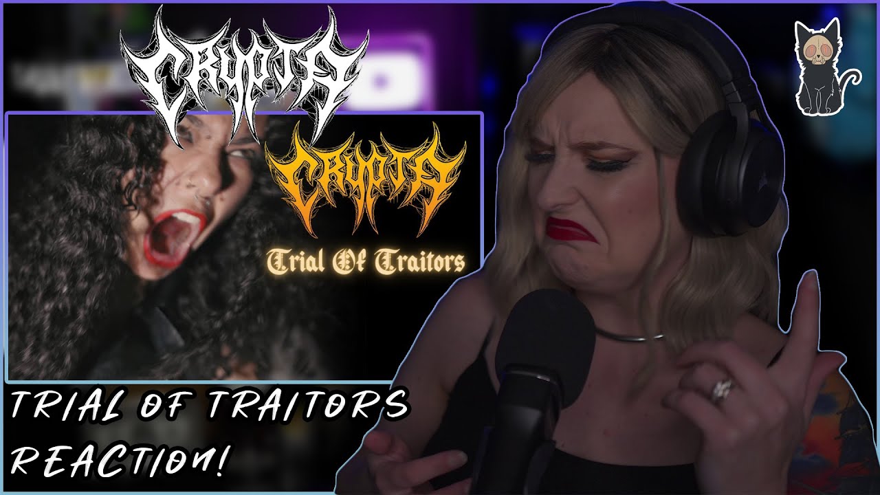 CRYPTA - Trial Of Traitors | REACTION