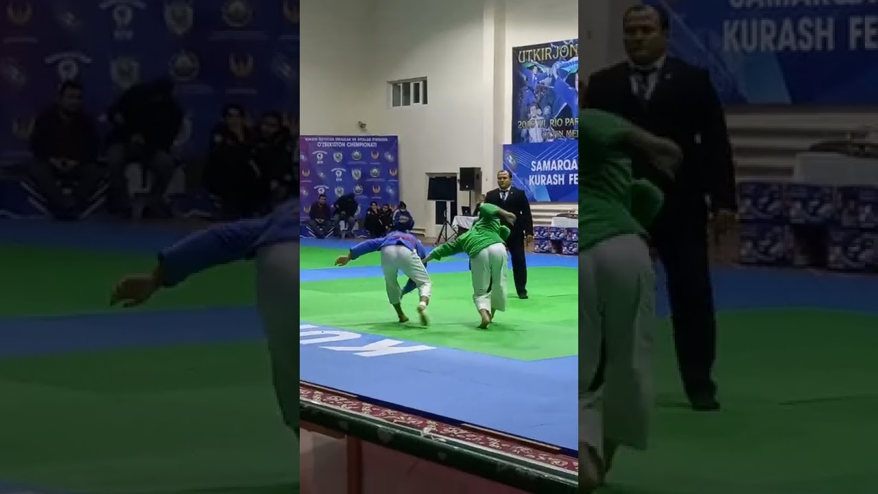 KURASH CHEMPIONAT UŹBEKISTAN 2022 27 02 ESANOV UMID 81KG FINAL.