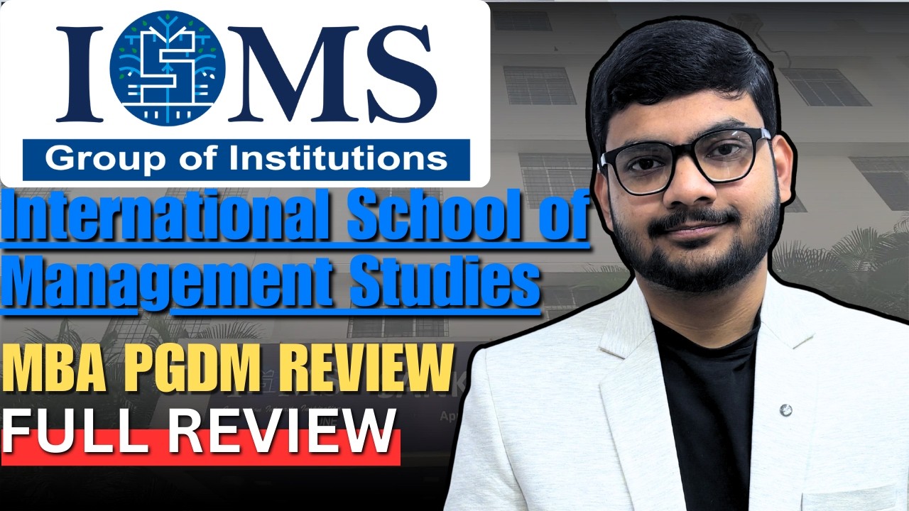 ISMS Pune MBA & PGDM Full Review 2026 | Fees, Placements, ROI | Worth It?