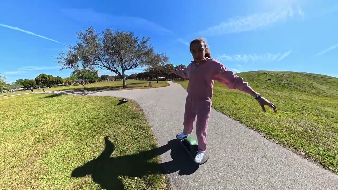 At Tropical Park with the kids