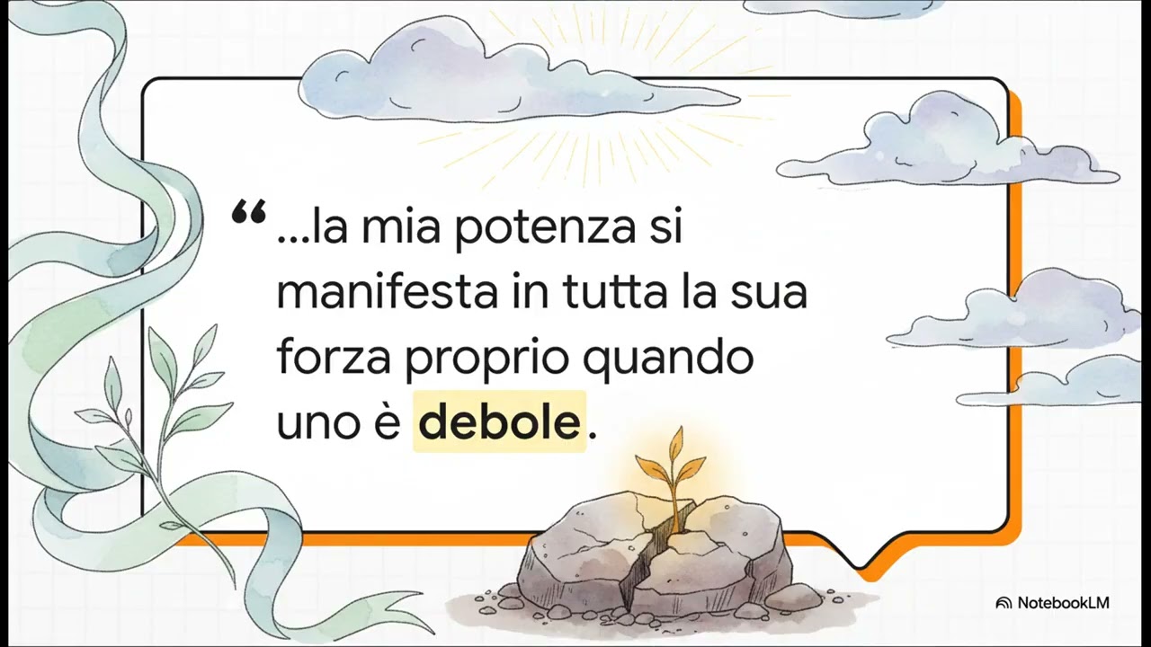 Forza nella Debolezza