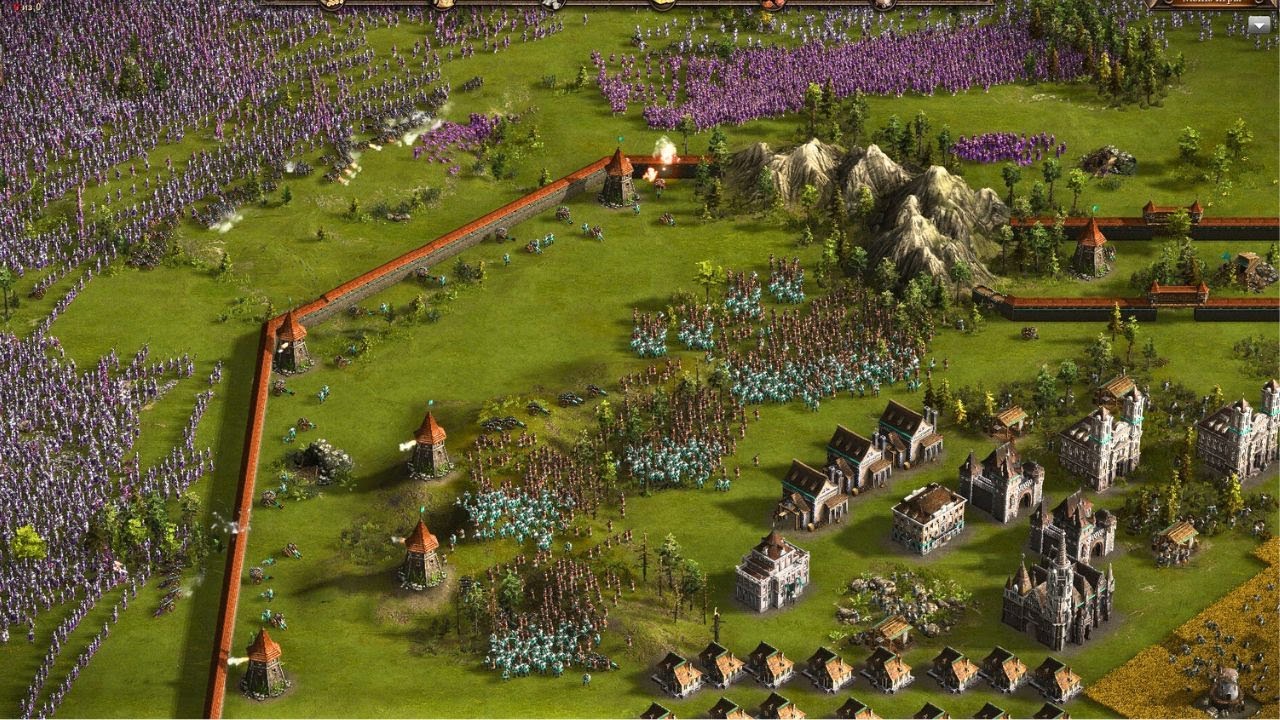 1vs2 Выживание за стенами КРЕПОСТИ Казаки 3 рейтинг 🛡😼🏰