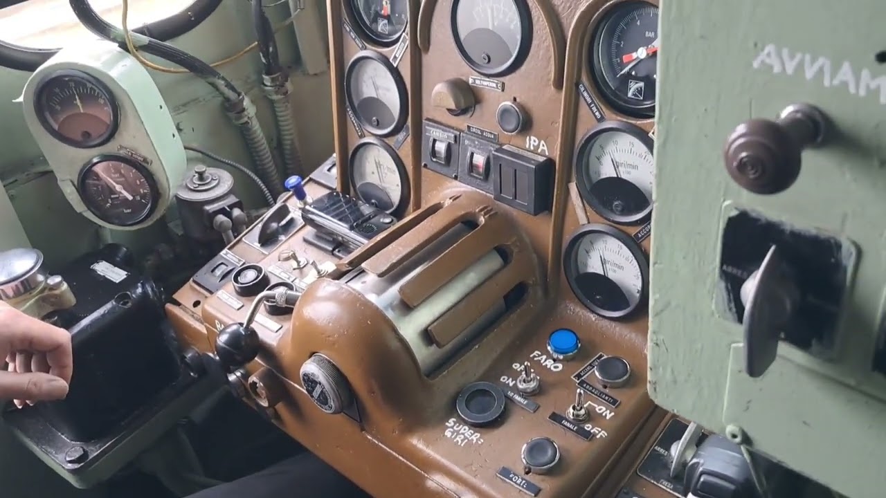 Treno storico Milano Centrale-Lecco con le ALn668 3141+3105. Viaggio in cabina!