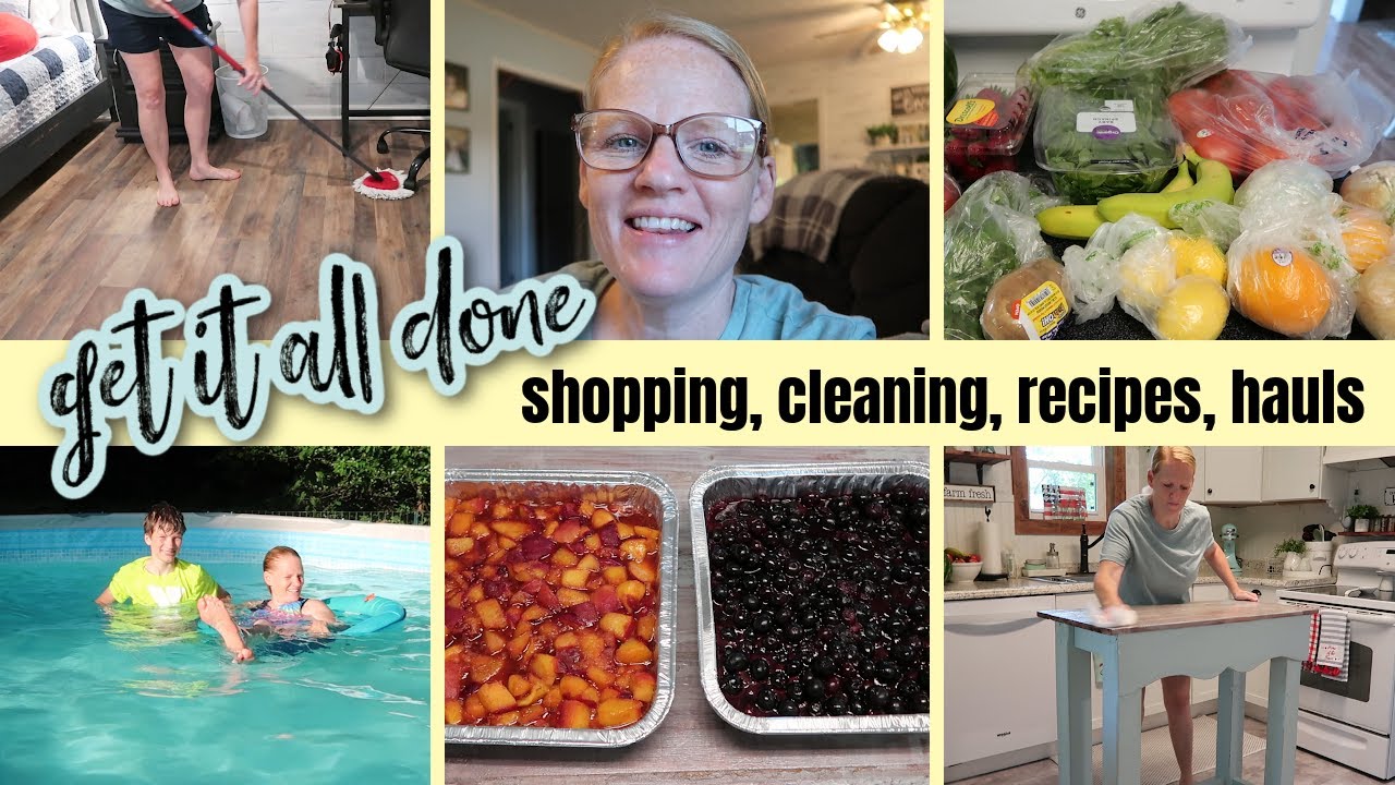 GET IT ALL DONE / SHOPPING + HAULS + CLEANING MOTIVATION