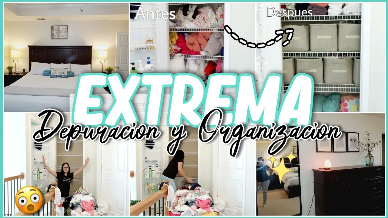 EXTREMA 😱 DEPURACION Y ORGANIZACION #1 |Limpieza y Orden de Casa |Videos de Limpieza| Limpia Conmigo