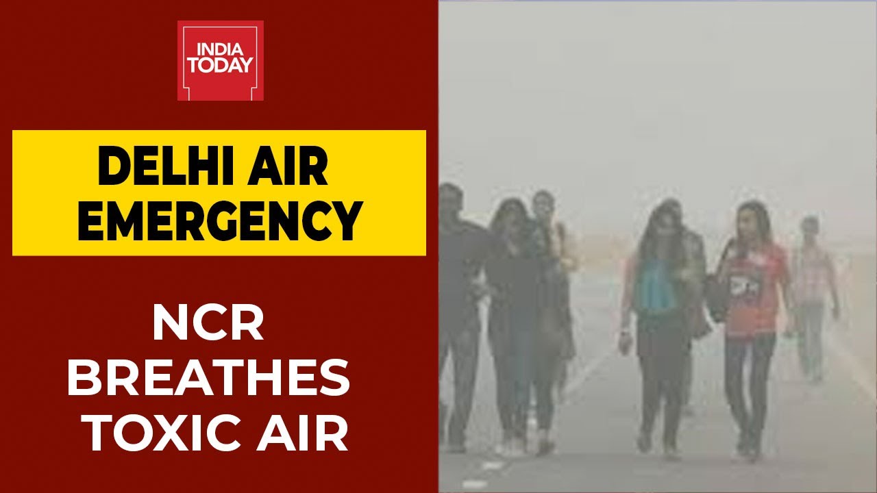 Delhi Remains In The 'Very Poor' Category, Pollution Level Rises In National Capital