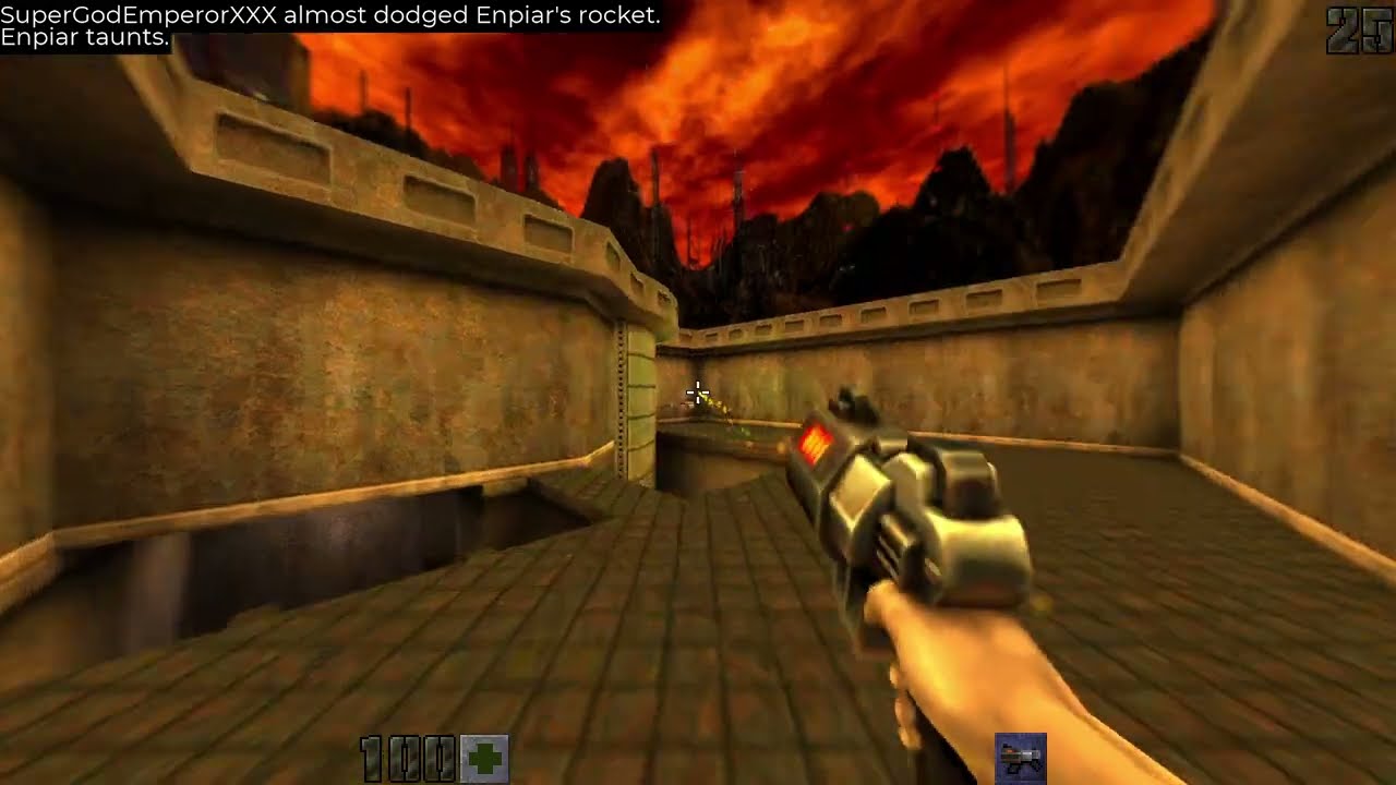 Quake 2 Remastered Awesome Deathmatch with Players