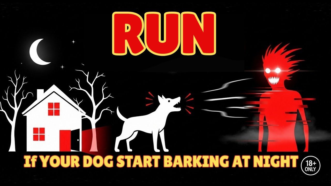 If Your Dog Starts Barking at Night… LOCK The Door | VHS Analog Horror