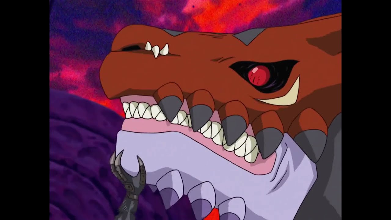 Megidramon's defeat