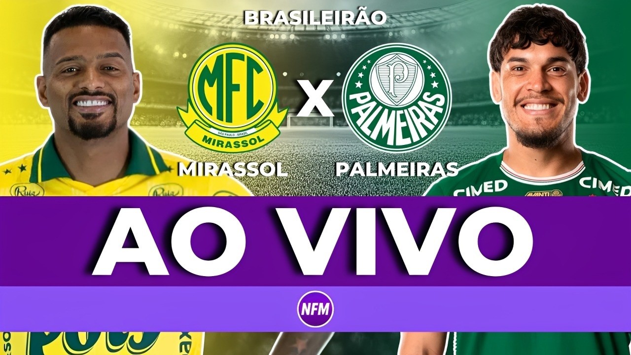 AO VIVO 🔴 PALMEIRAS X MIRASSOL AO VIVO COM IMAGENS DO EST&Uacute;DIO | PALMEIRAS AO VIVO | MIRASSOL AO VIVO
