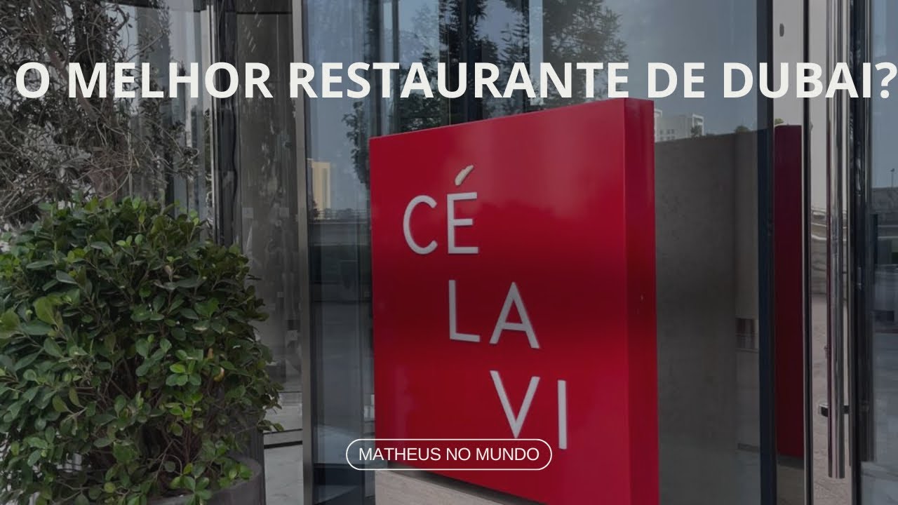 ESSE É O MELHOR RESTAURANTE DE DUBAI?