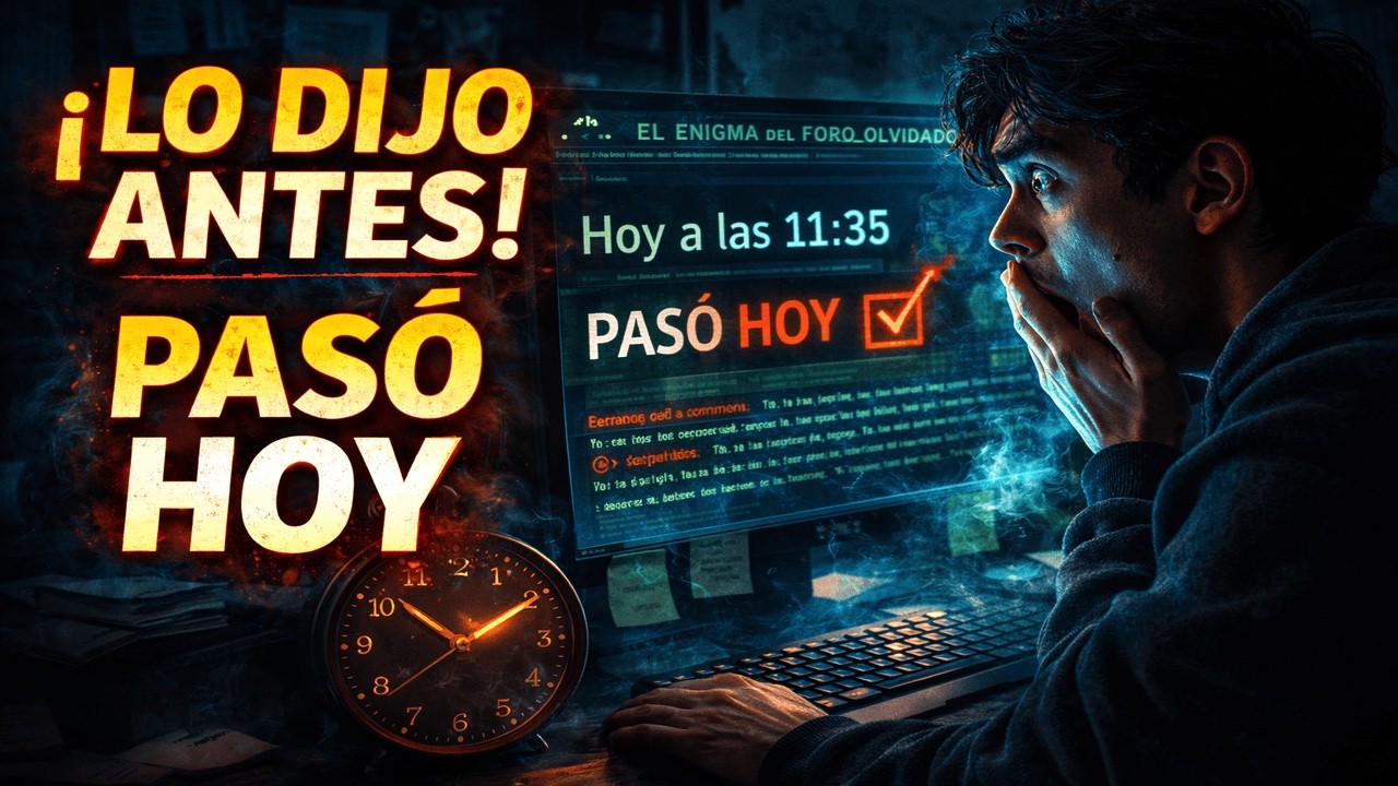 No creerás estas predicciones locas de El enigma del foro olvidado que predice eventos actuales