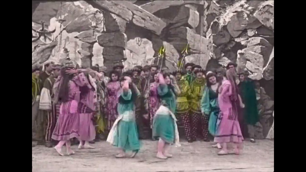 Ali Baba et les quarante voleurs (1902) Ali Baba and the Forty Thieves (Pathé)