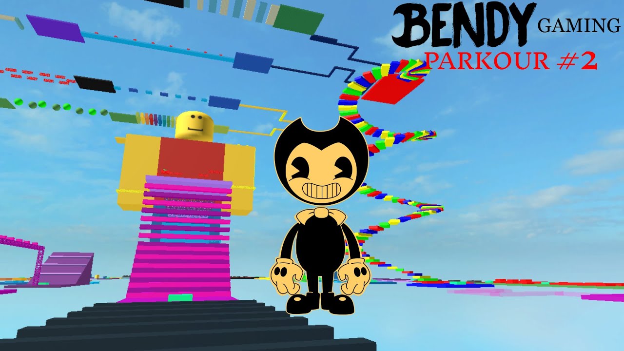 Bendy Gaming: Паркур-обби #2