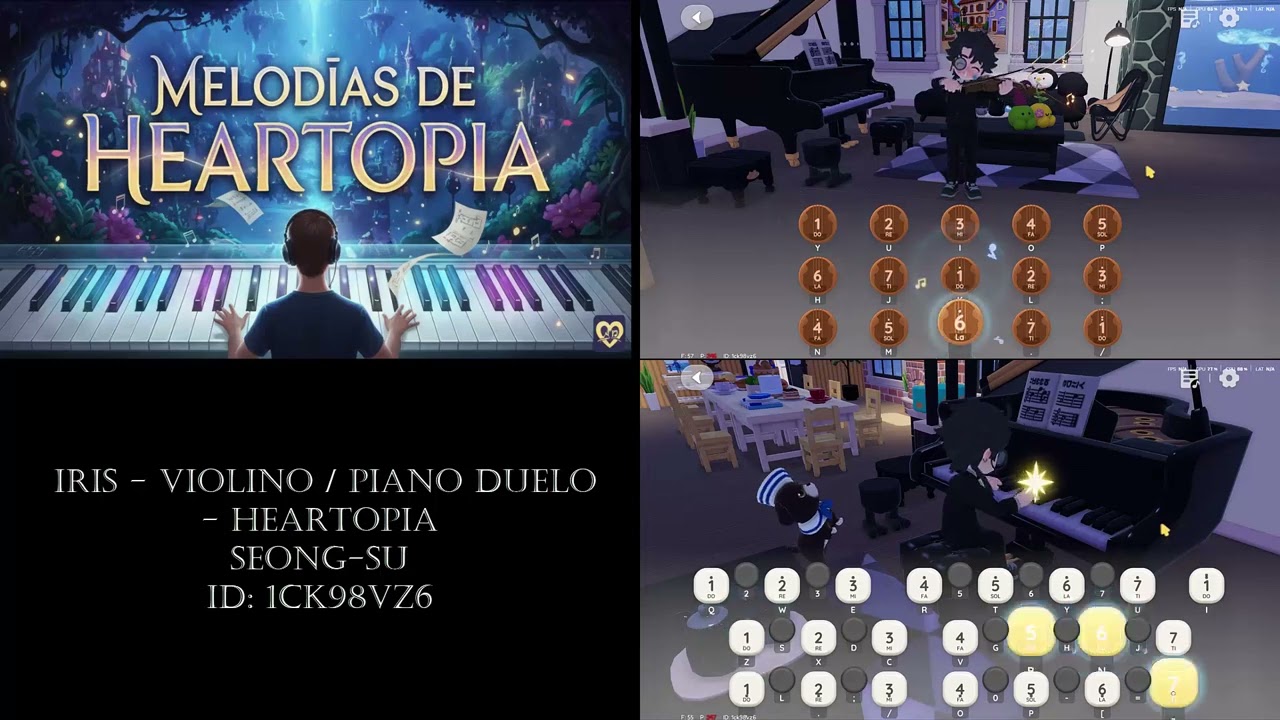 Iris - Violino - Piano - Duelo - Heartopia