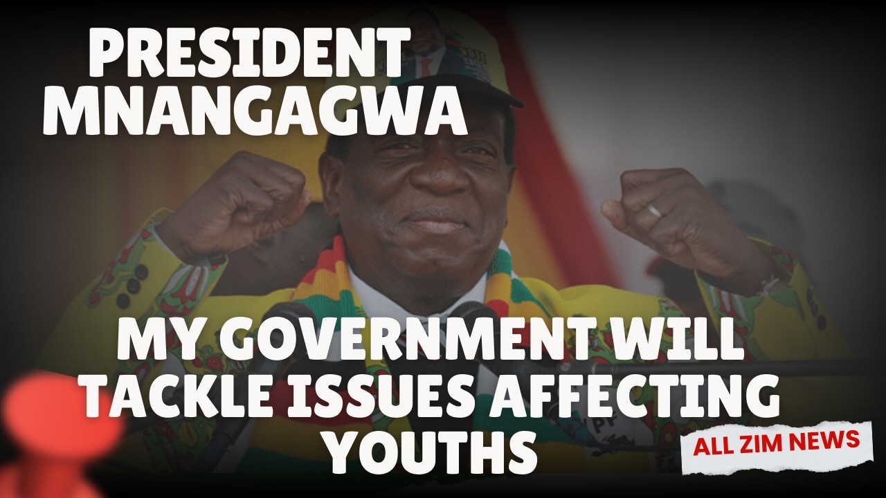 I assure you my Government will tackle issues affecting Young People- Mnangagwa