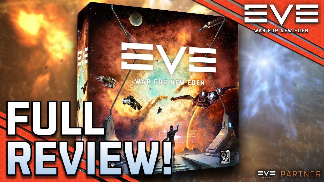 EVE War For New Eden ПОЛНЫЙ ОБЗОР!! (настольная игра EVE Online)