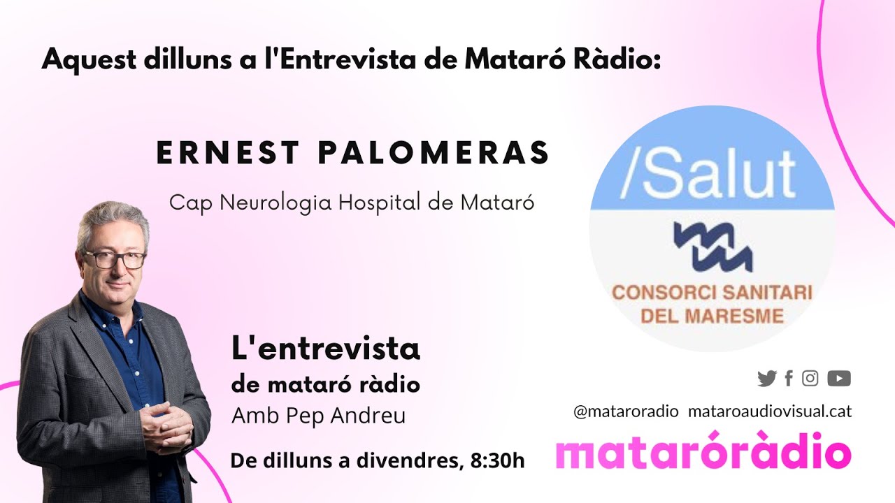 Ernest Palomeras a l'Entevista de Mataró Ràdio 12/06/2023