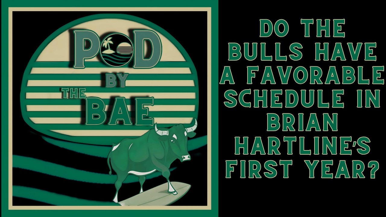 Does USF have a favorable schedule in Brian Hartline's first year?