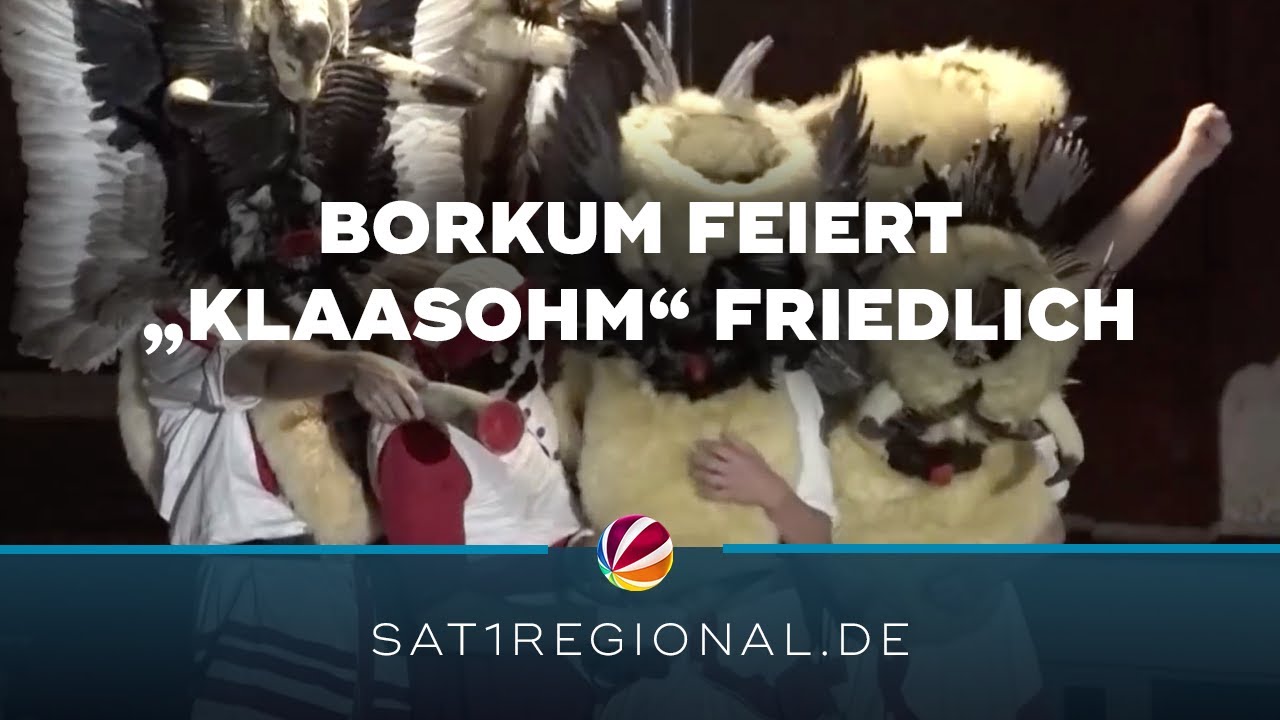 Nach Kritik: Borkum feiert &bdquo;Klaasohm&ldquo; friedlich