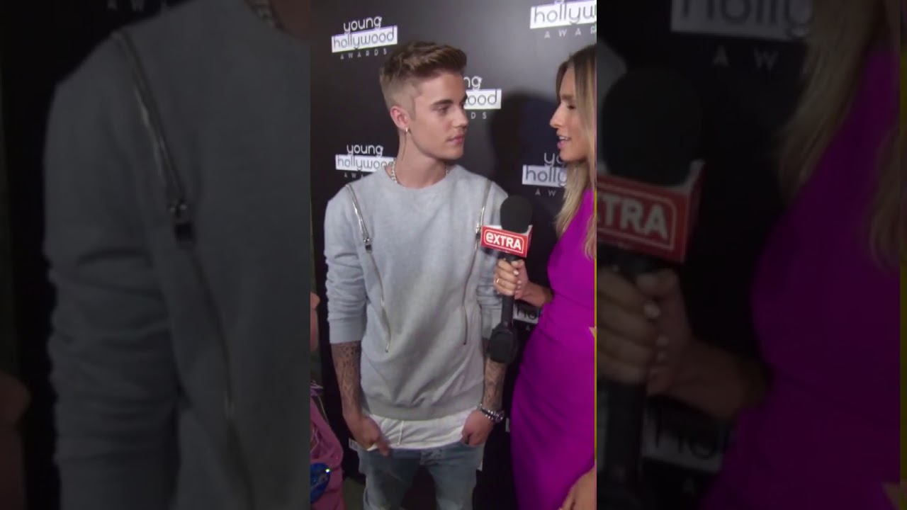 Justin Bieber's Intense Eye Contact