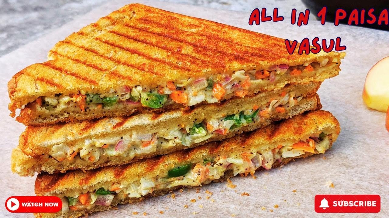 All in 1 Paisa vasul sandwich | Perfect for tea time | Rainy season special | Shilpa chi Khanaval
